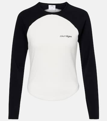 Camiseta Circle de jersey de algodón | Courrèges