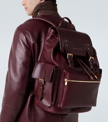 Leather backpack | Brunello Cucinelli