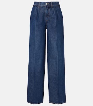 High-Rise Wide-Leg Jeans | Frame