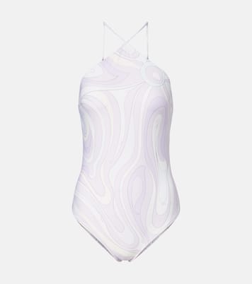 Bañador Marmo con cuello halter  | Pucci