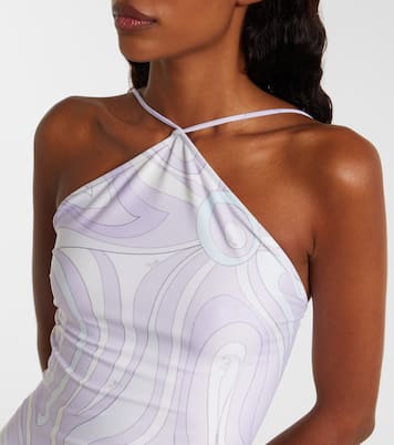 Bañador Marmo con cuello halter  | Pucci