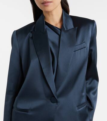Blazer oversize in seta | The Sei