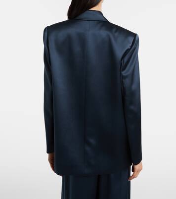Blazer oversize in seta | The Sei