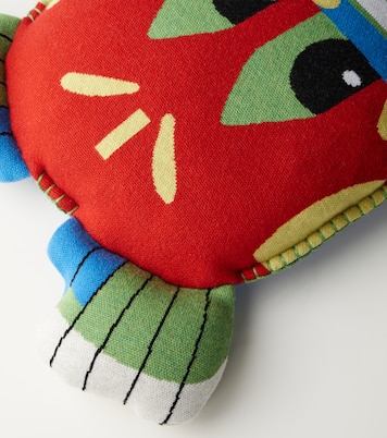 X Louis Wain Kissen Knight Cat aus Woll-Jacquard | Loewe