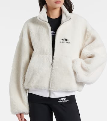 Lederjacke aus Shearling | Balenciaga