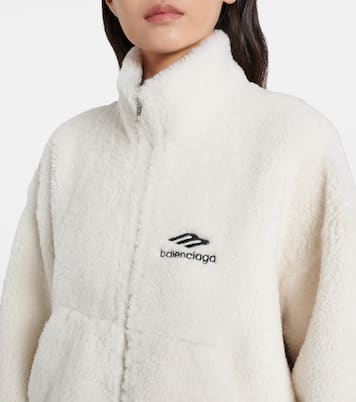 Lederjacke aus Shearling | Balenciaga