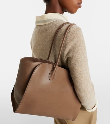 Marlo 14 leather tote bag | The Row