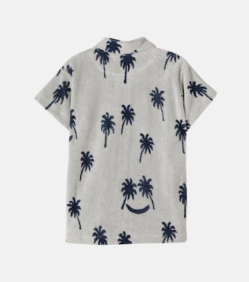 Randel cotton-blend terry polo shirt | Molo