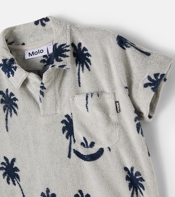 Randel cotton-blend terry polo shirt | Molo
