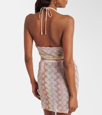 Lamé crop top | Missoni