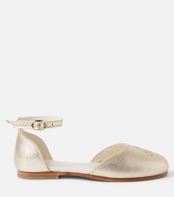 Ballerines Felyne en cuir métallisé  | Bonpoint