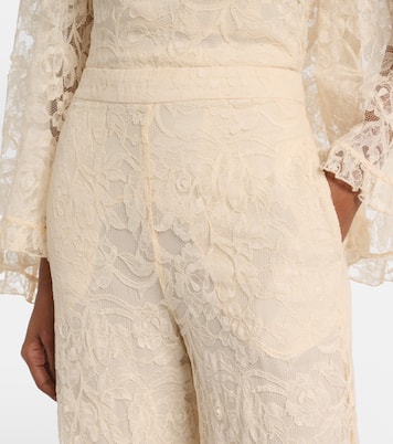 Carousel lace wide-leg pants | Zimmermann