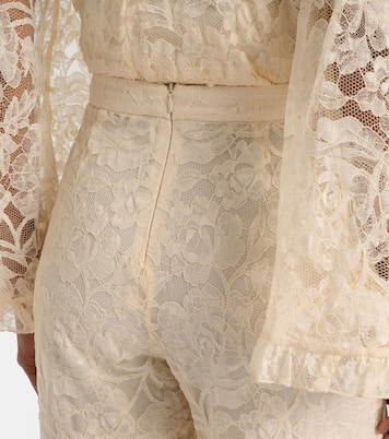 Carousel lace wide-leg pants | Zimmermann
