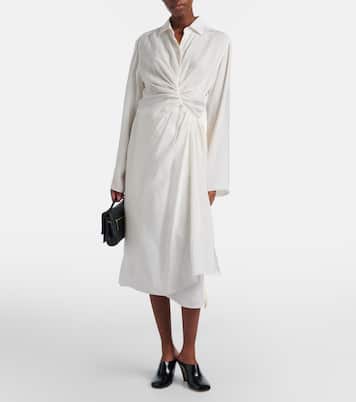 Draped midi dress | Maison Margiela