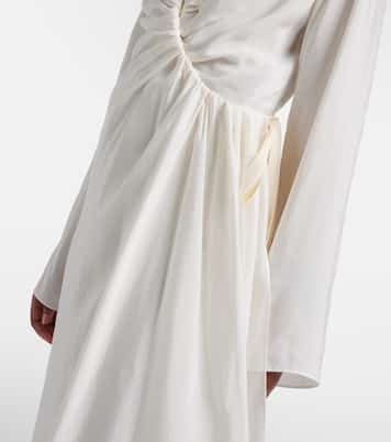 Draped midi dress | Maison Margiela