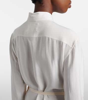 Draped midi dress | Maison Margiela