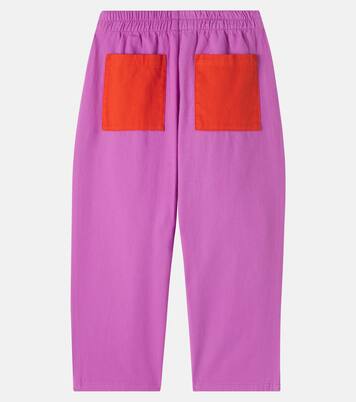 Bobo Choses colorblocked cotton pants | Bobo Choses