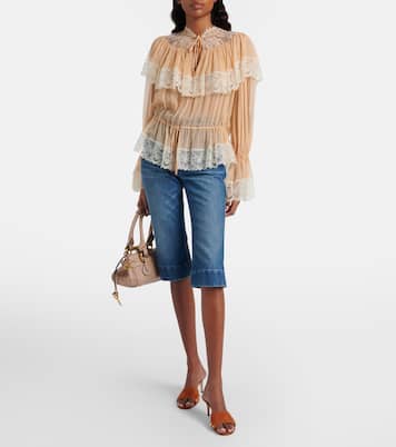 缀饰绒面革凉鞋 | Gianvito Rossi