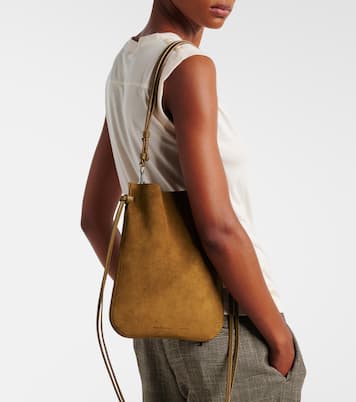 Gig suede shoulder bag | Phoebe Philo