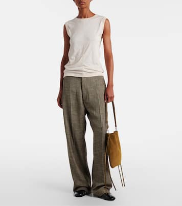 Gig suede shoulder bag | Phoebe Philo