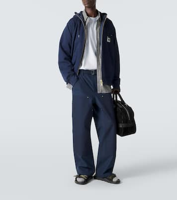 X Carhartt Kapuzenjacke aus Baumwoll-Jersey | Sacai