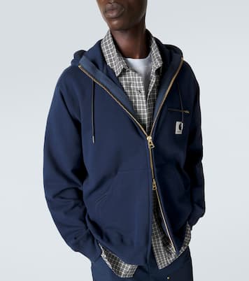 X Carhartt Kapuzenjacke aus Baumwoll-Jersey | Sacai