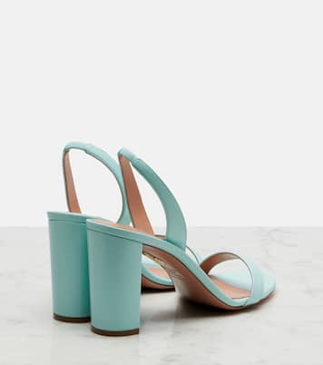 Leather slingback sandals | Aquazzura