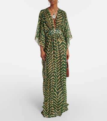 Caftano con stampa | Johanna Ortiz