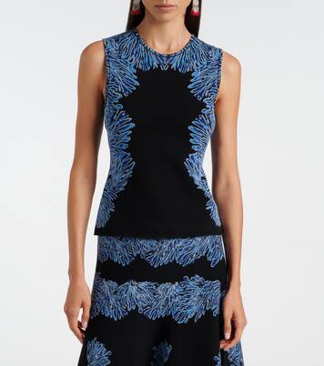 Top Aylin en maille jacquard | Ulla Johnson