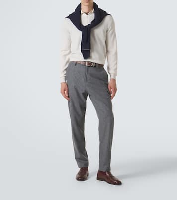 Cashmere polo sweater | Brunello Cucinelli