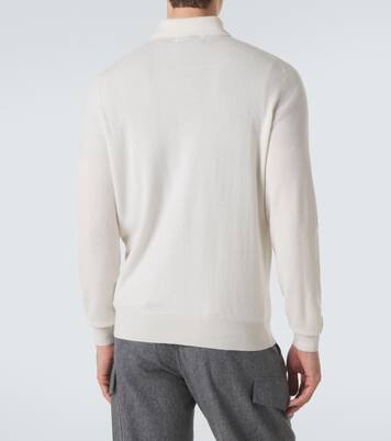 Cashmere polo sweater | Brunello Cucinelli