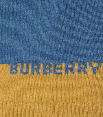 Logo intarsia cashmere sweater | Burberry Kids