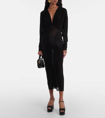 Sandalias con plataforma Bianca 125 de piel | Saint Laurent