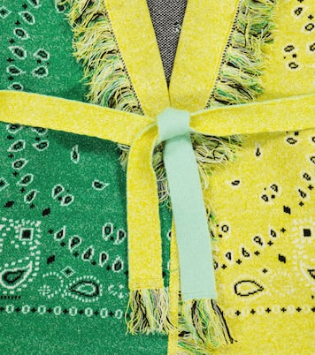 Cardigan Icon aus Kaschmir und Leinen | Alanui Kids