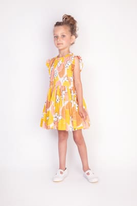 Robe Polly Bubble en coton à fleurs | Morley