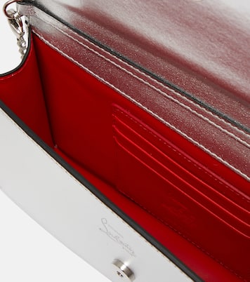 Loubi54 leather clutch | Christian Louboutin