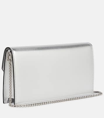 Loubi54 leather clutch | Christian Louboutin