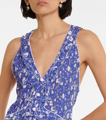 Robe Mae à fleurs | Poupette St Barth