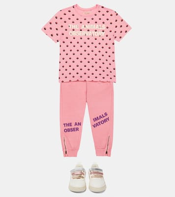 Panther printed cotton sweatpants | The Animals Observatory