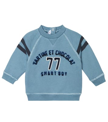 Baby cotton jersey sweatshirt | Tartine et Chocolat