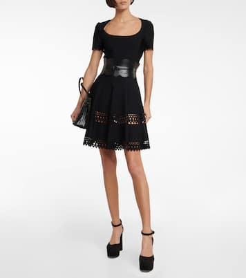 Plateau-Pumps Holly aus Veloursleder | Gianvito Rossi