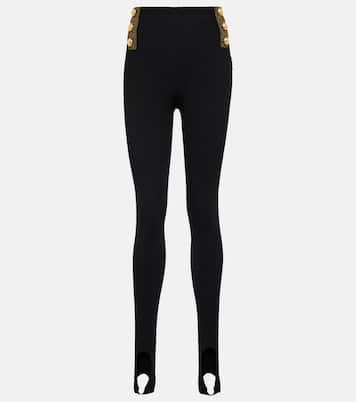 High-Rise Leggings | Balmain