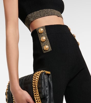 High-Rise Leggings | Balmain