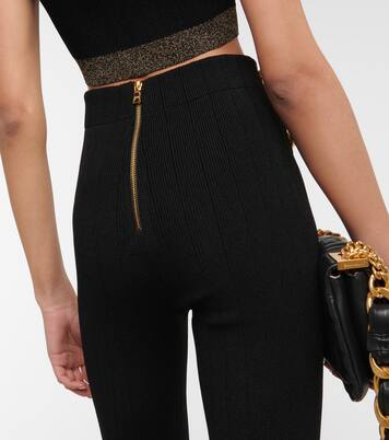 High-Rise Leggings | Balmain