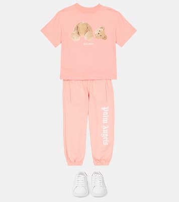 Printed cotton T-shirt | Palm Angels Kids