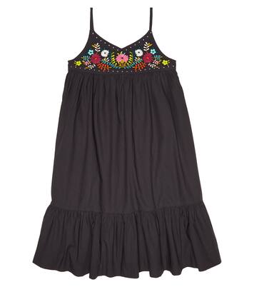 Thunder Anya cotton poplin dress | Bonpoint