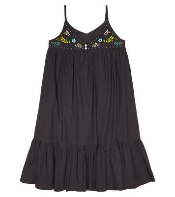 Thunder Anya cotton poplin dress | Bonpoint