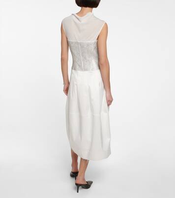 Robe midi à sequins | Jacques Wei