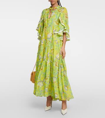 Floral ramie maxi dress | Dorothee Schumacher