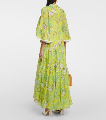 Floral ramie maxi dress | Dorothee Schumacher